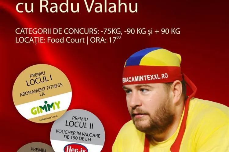 Concurs de skandenberg la Cluj. Radu Valahu este invitat de onoare  