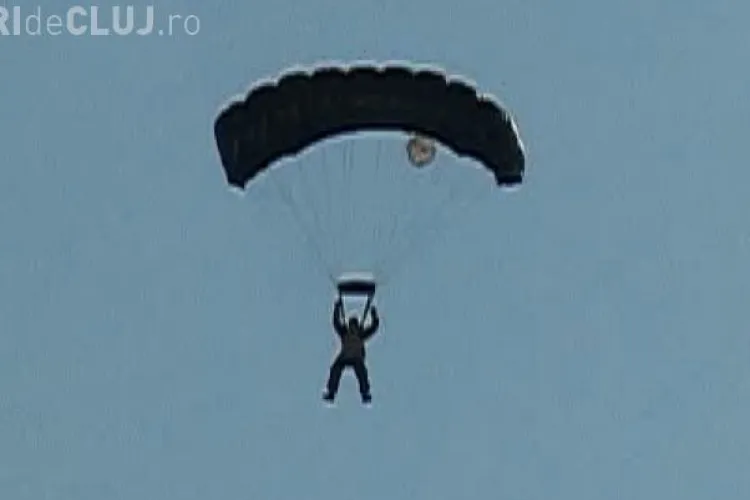 Incident cu un parașutist la Aerodromul Dezmir