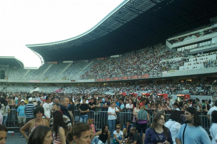 Roxette a adus pe Cluj Arena 20.000 de fani, în timp ce Scorpions 40.000 