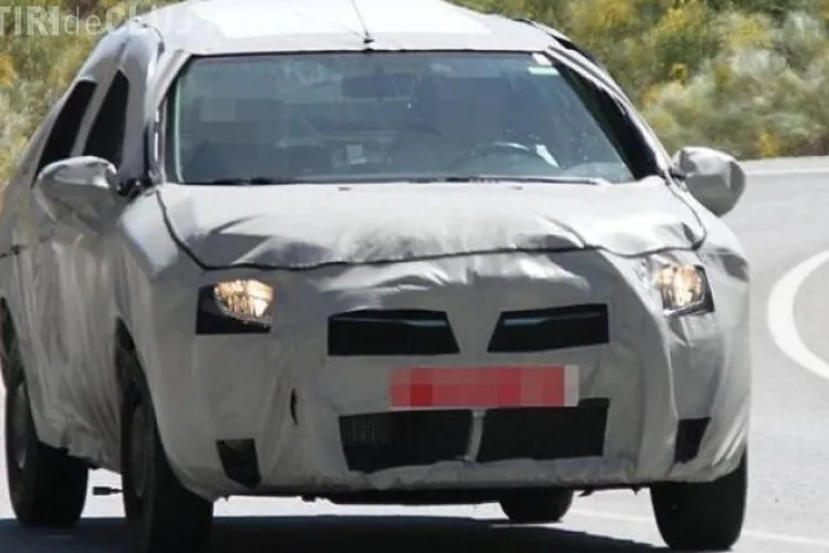 Dacia Logan II fotografiată la testele secrete VIDEO