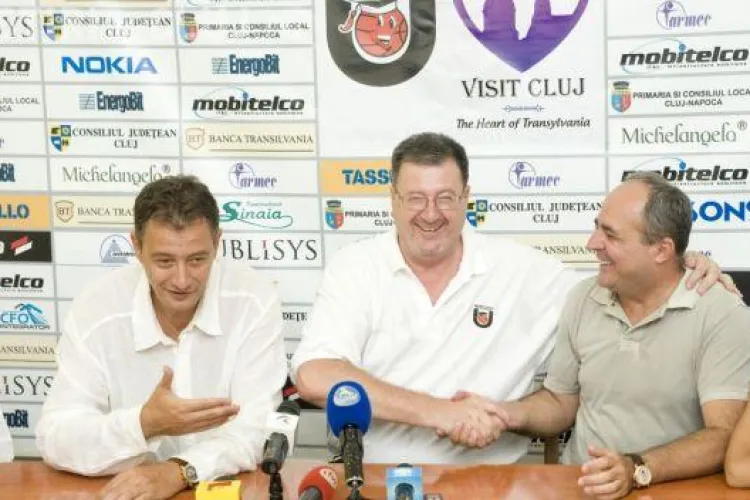 Valetin Nica, președintele U Mobitelco BT Cluj: Nu plec de la echipă