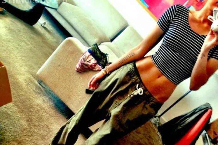 Miley Cyrus e tot mai slabă FOTO