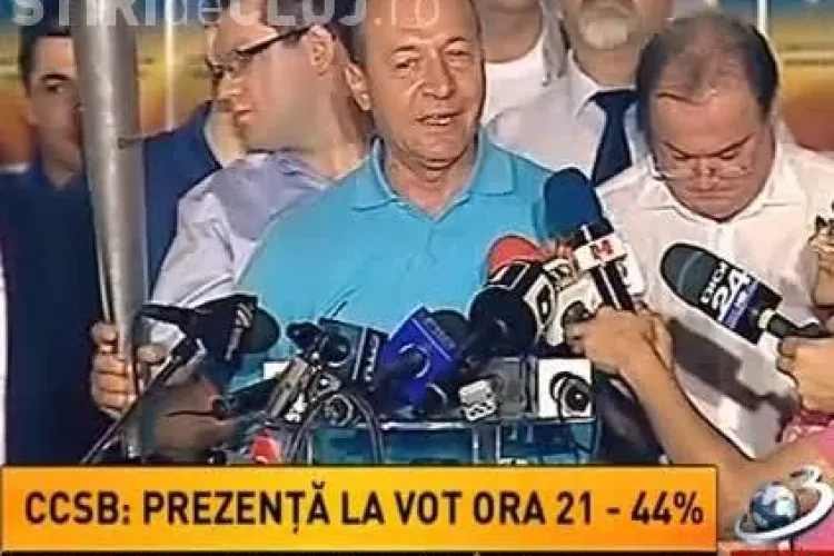 Prima declarație a lui Băsescu: Vă mulțumesc încă o dată români că nu ați validat lovitura de stat VIDEO  