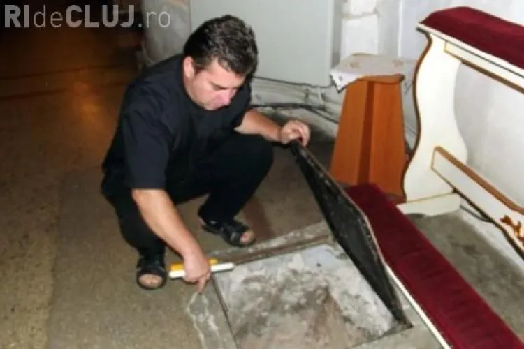 Cripta de sub biserica ”Schimbarea la Față” poate fi vizitată FOTO