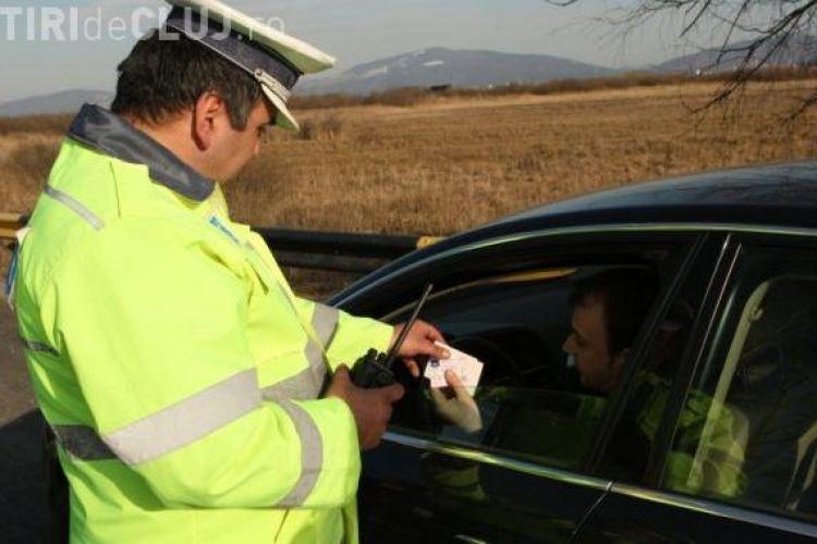 A condus cu 200 de km/h prin Turda! Polițiștii l-au prins abia în Cluj-Napoca