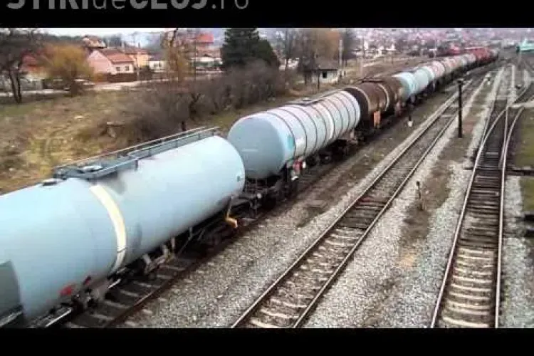 50 de tone de combustibil, furate din Gara Dej