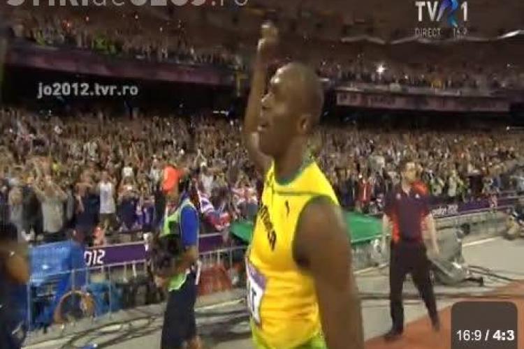 Jocurile Olimpice: Usain Bolt câștigă proba de 100 de metri VIDEO