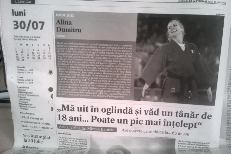 Ciutacu: Mircea Badea şi Victor Ciutacu sunt azi în televiziune ce era-n judo Alina Dumitru în 2008