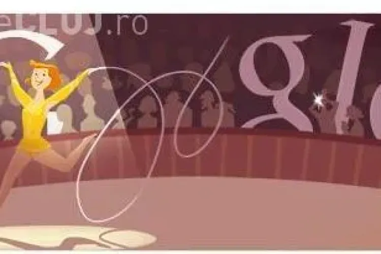 Google promovează gimnastica ritmică, printr-un nou logo dedicat Jocurilor Olimpice