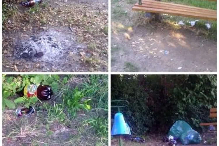 Un teren de joacă din Mănăştur a devenit locul de întâlnire al boschetarilor. Cetăţenii se plâng: "consumă alcool şi fac o gălăgie de nesuportat"