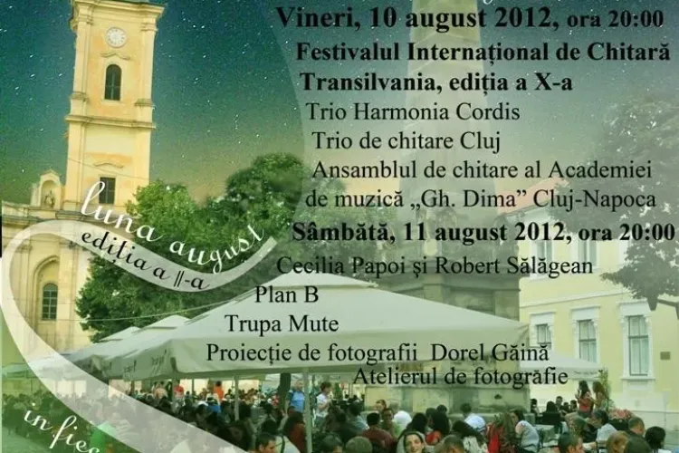 "Seri de vară clujene" cu muzică şi voie bună în acest week-end la Cluj