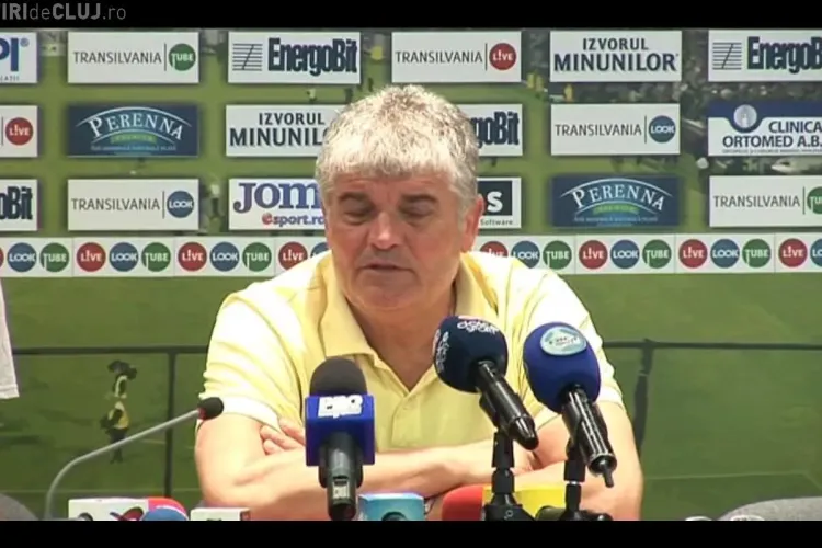 Antrenorul CFR Cluj Ioan Andone: "Nu ne gândim la Basel, ne gândim la Galaţi"