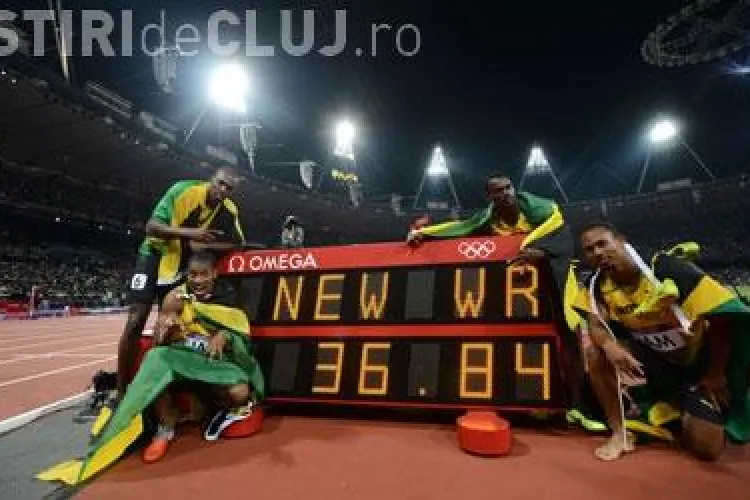 JO 2012: Titlu olimpic şi nou record mondial pentru Jamaica în proba masculină de 4x100 de metri