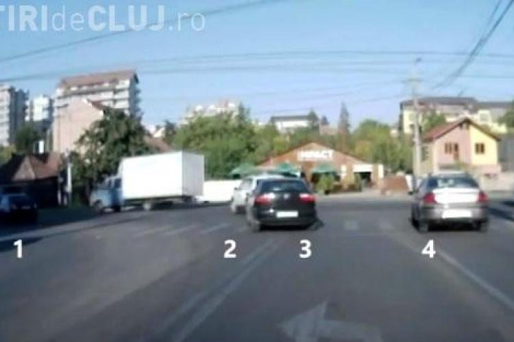 VIDEO cu șoferii ”meseriași” din Cluj-Napoca 