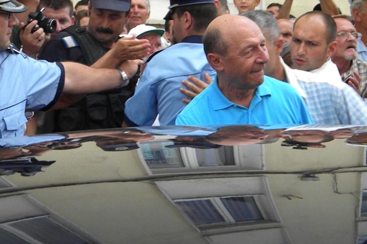 Traian Băsescu a revenit la Palatul Cotroceni