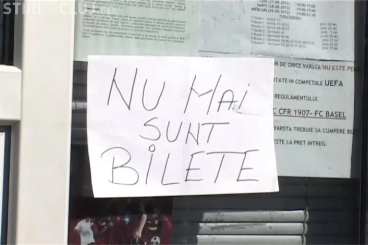 CFR Cluj - FC Basel - Nu mai sunt BILETE VIDEO