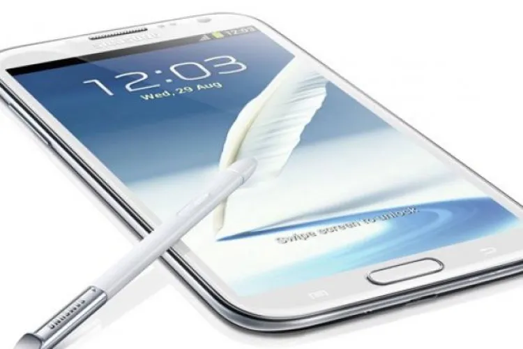 Samsung a lansat Samsung Galaxy Note II: Mai mare, mai subţire, mai uşor VIDEO
