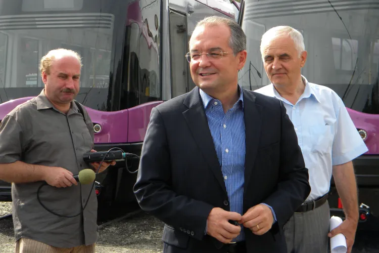  Boc a inaugurat al treilea tramvai ultramodern FOTO