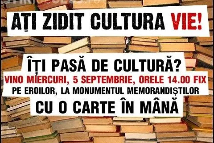 Protest la Cluj pentru protecția culturii  