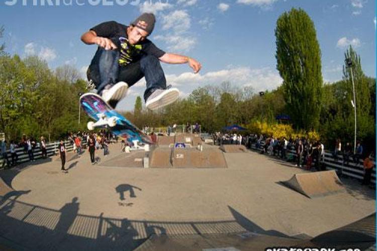 Noul skatepark din Cluj, cel mai bun din România 