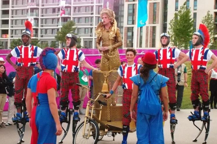 Cum au fost primiţi la Londra sportivii echipei Paralimpice a României