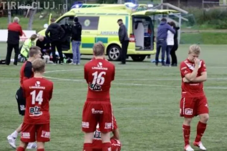 Un fotbalist a MURIT pe terenul de fotbal