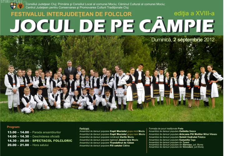 Începe Festivalul Interjudeţean de Folclor la Mociu şi Buza