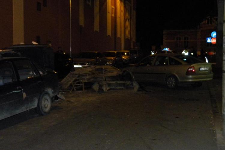 Accident pe Calea Moților, lângă Fabrica de Bere! Trei mașini s-au tamponat