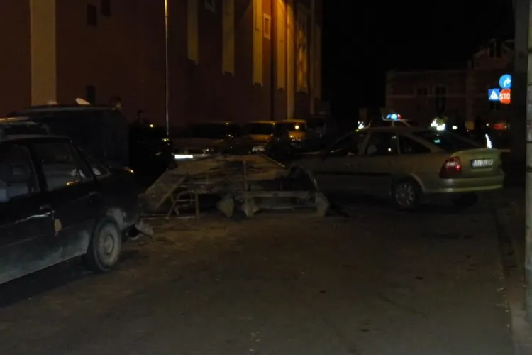 Accident pe Calea Moților, lângă Fabrica de Bere! Trei mașini s-au tamponat