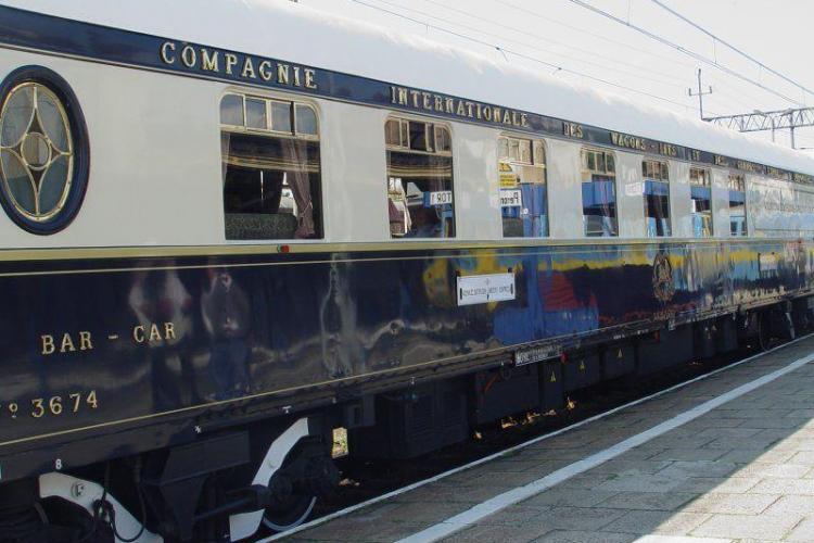 Trenul Orient Express, atacat cu pietre la Sighişoara