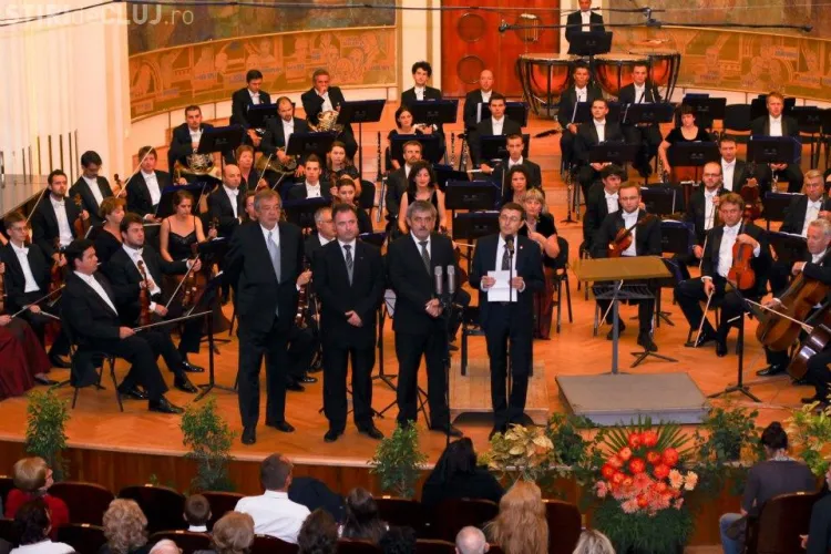 Filarmonica Transilvania s-a întors ”acasă”, la Casa Universitarilor. Imagini de la primul concert - FOTO