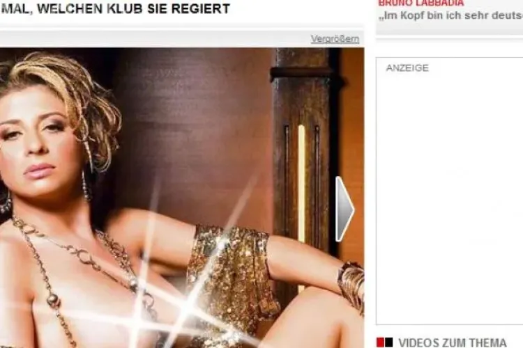 Anamaria Prodan a apărut GOALĂ în Bild