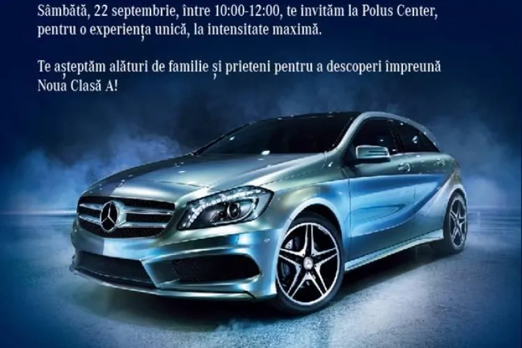 Noul Mercedes-Benz Clasa A, lansat azi la Cluj