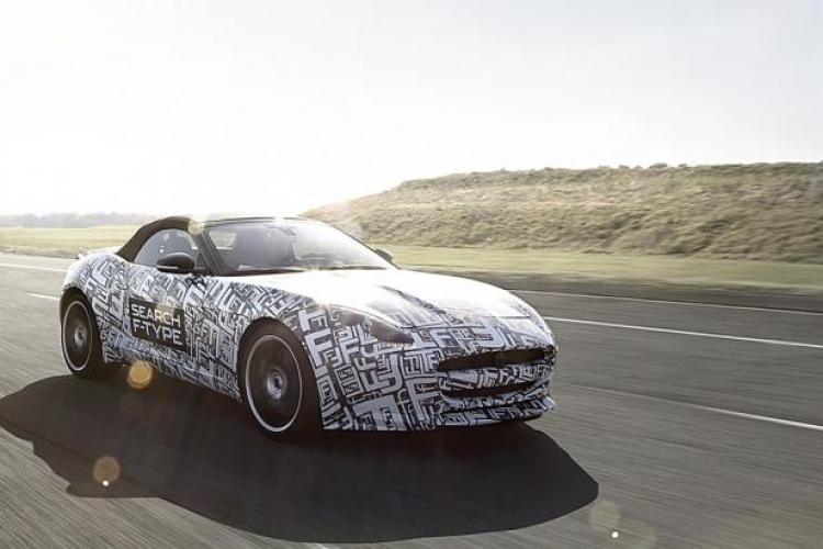  Imagini inedite cu Jaguar F-Type pe circuit! VIDEO