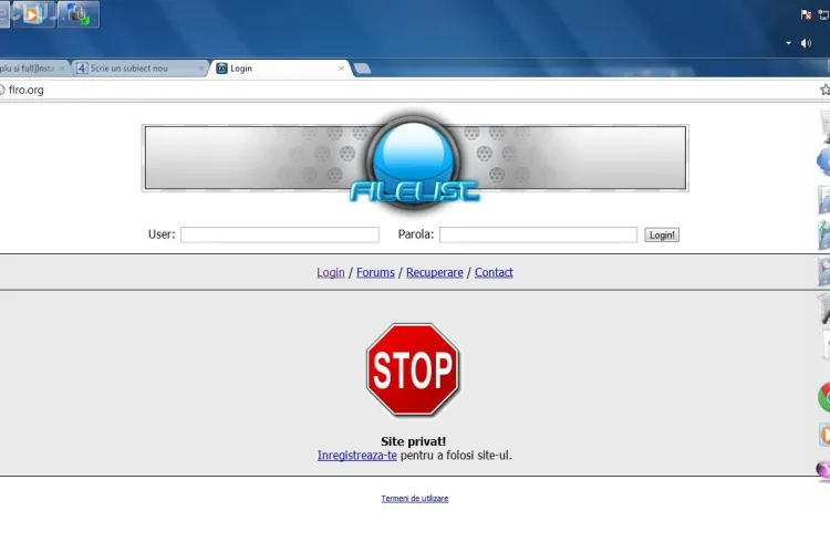 Nu merge Filelist. Serverele au fost confiscate