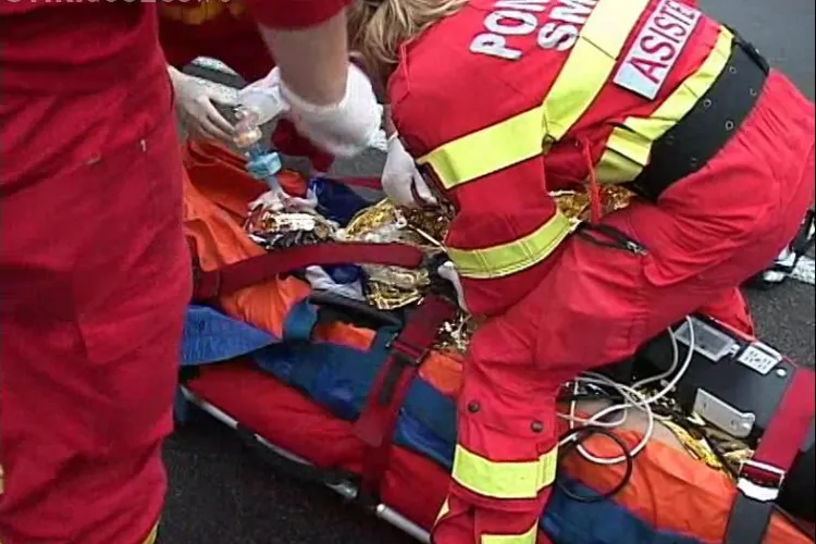 Accident la Câțcău! O femeie a fost rănită ușor