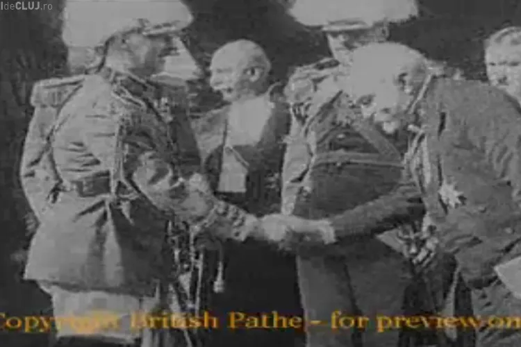 Imagini cu regele Carol al II-lea la Cluj din 1930. VEZI înregistrarea VIDEO