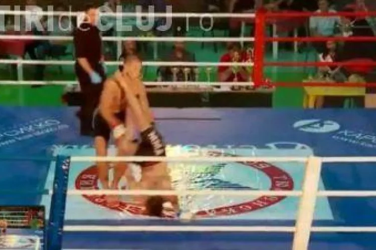 Knockout ca în filme la un concurs din Rusia VIDEO