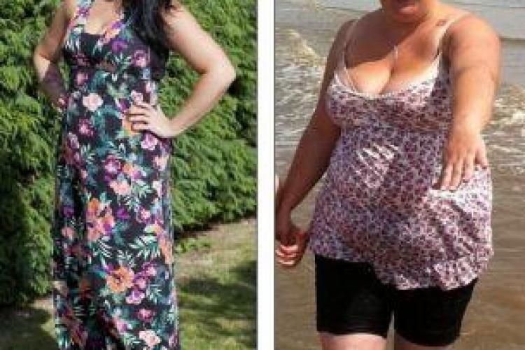 Femeia care a slăbit 50 kg într-un an. Vezi întâmplarea care i-a schimbat viața
