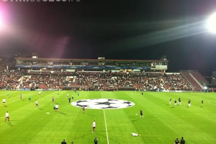 CFR Cluj are cea mai slabă posesie din Liga Campionilor