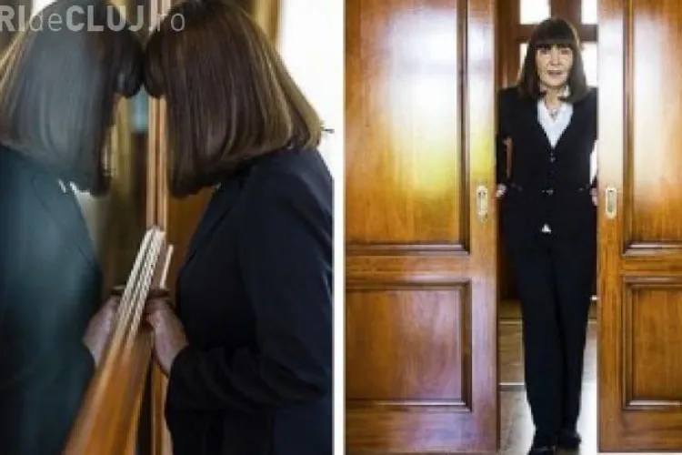 Monica Macovei într-o ipostază inedită, ca FOTOMODEL