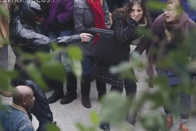Se filmează la noul film cu ROBOCOP - FOTO