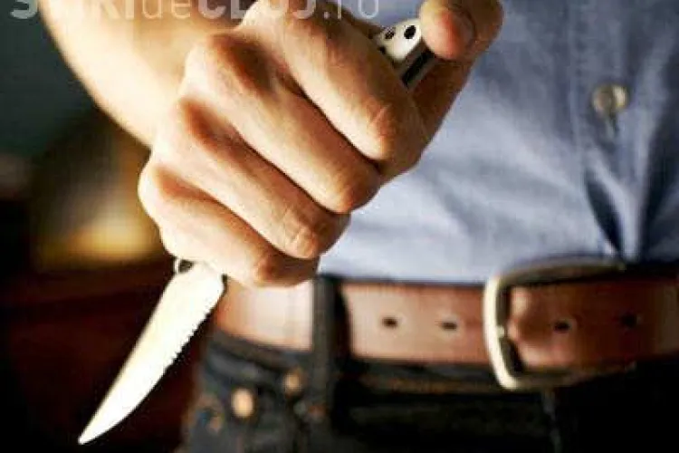 Un bătrân din Aghireș a înjunghiat un bărbat de 36 de ani. El a fost prins de polițiști
