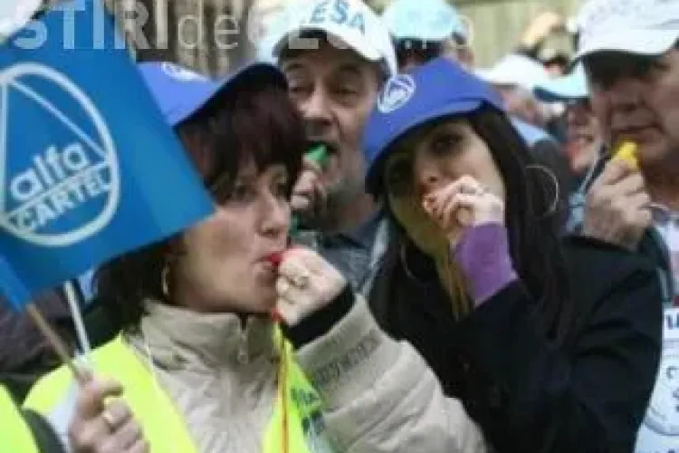Cartel Alfa scoate sindicaliștii în stradă