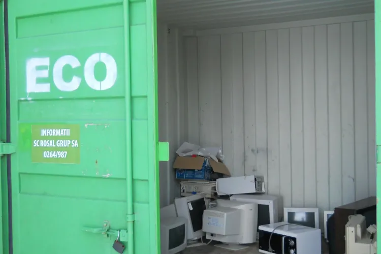  Acţiune de colectare a Deşeurilor de Echipamente Electrice şi Electronice (DEEE), la Cluj