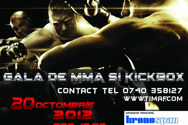 Ultimate Fighting Tournament, găzduit de TiMAF în 20 octombrie la Cluj