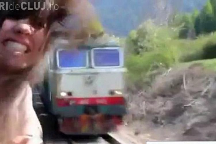 A scos capul pe geamul trenului și risca să fie decapitată - VIDEO
