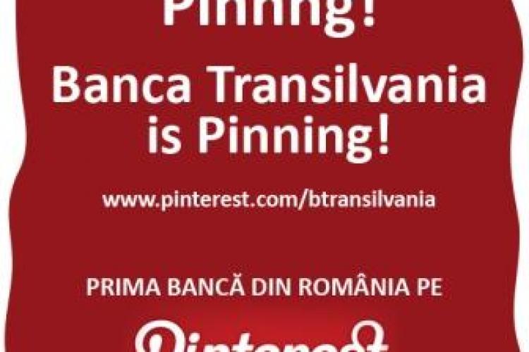 BT, prima bancă din România cu profil în reţeaua de socializare Pinterest