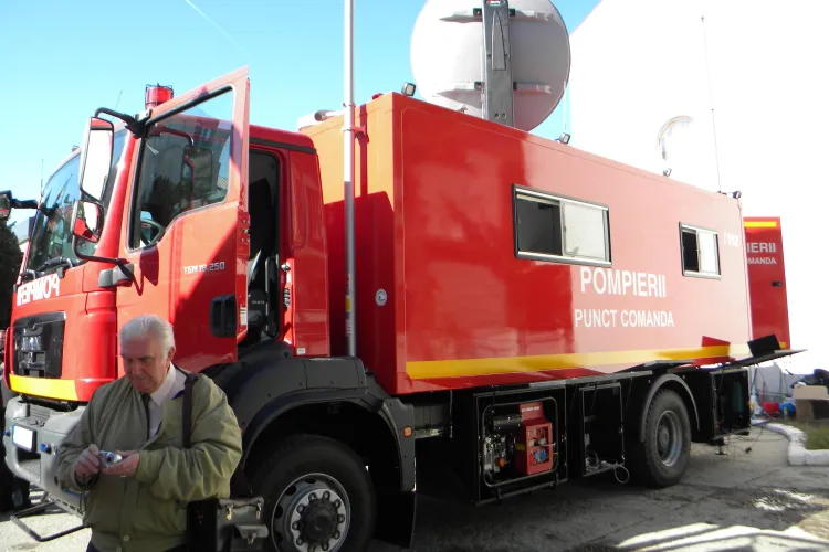 Autospecială UNICĂ în regiune a intrat în dotarea ISU Cluj. Află AICI ce face şi cât a costat - VIDEO și FOTO