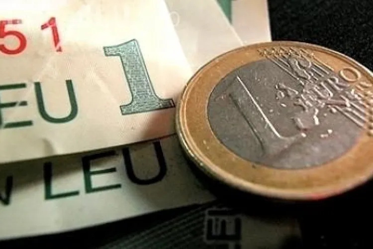 Cursul leu / euro a explodat